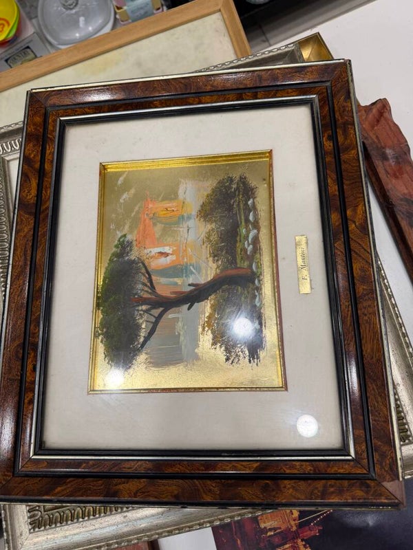 F Mantini Golden Frame - Frames