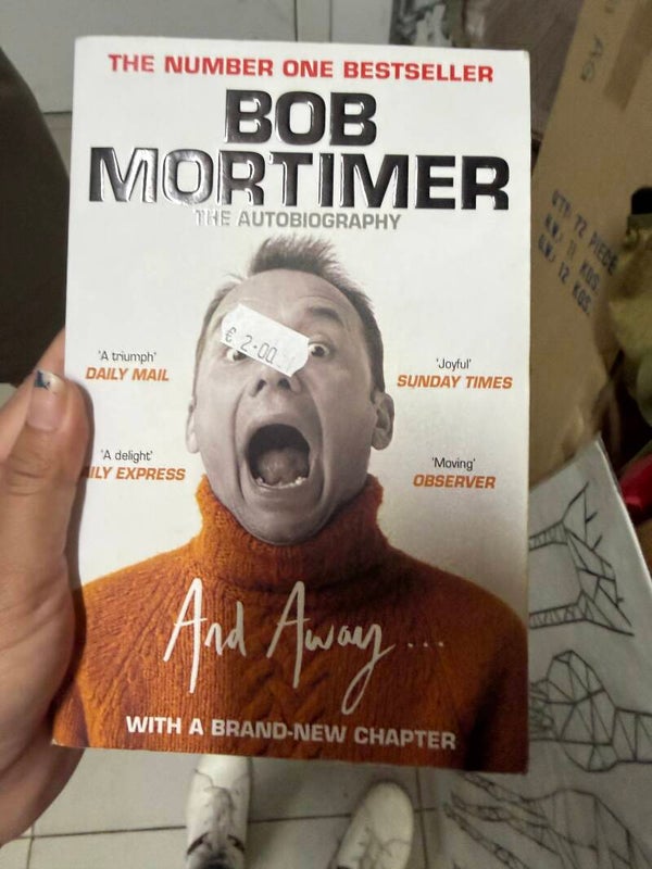 And Away Bob Mortimer Autobiography - Books*