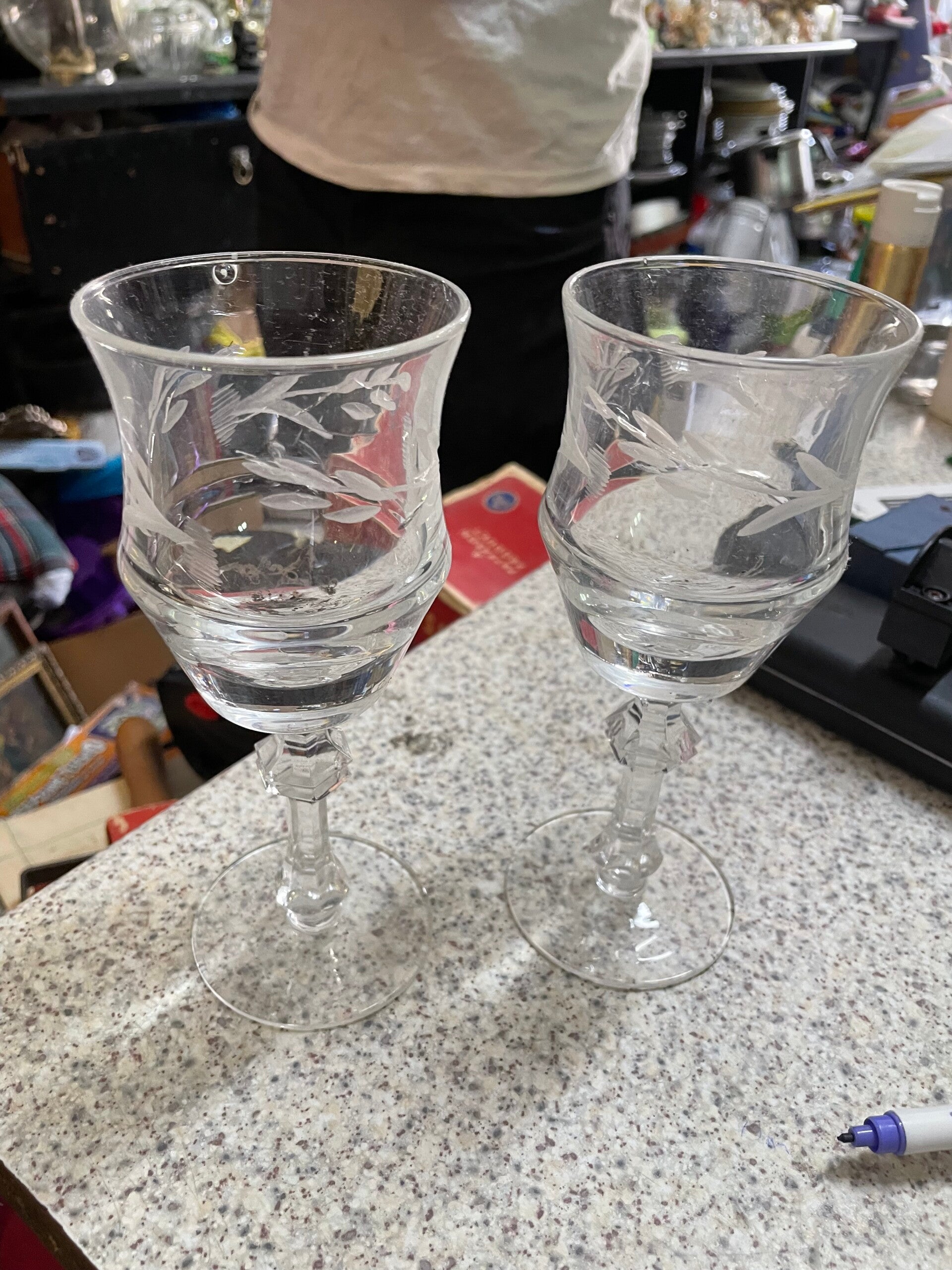 Crystal Glasses - 2€ Each