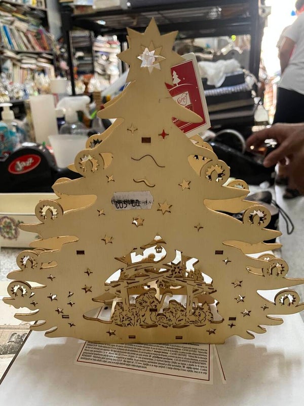 Christmas Wooden Arquette - Christmas