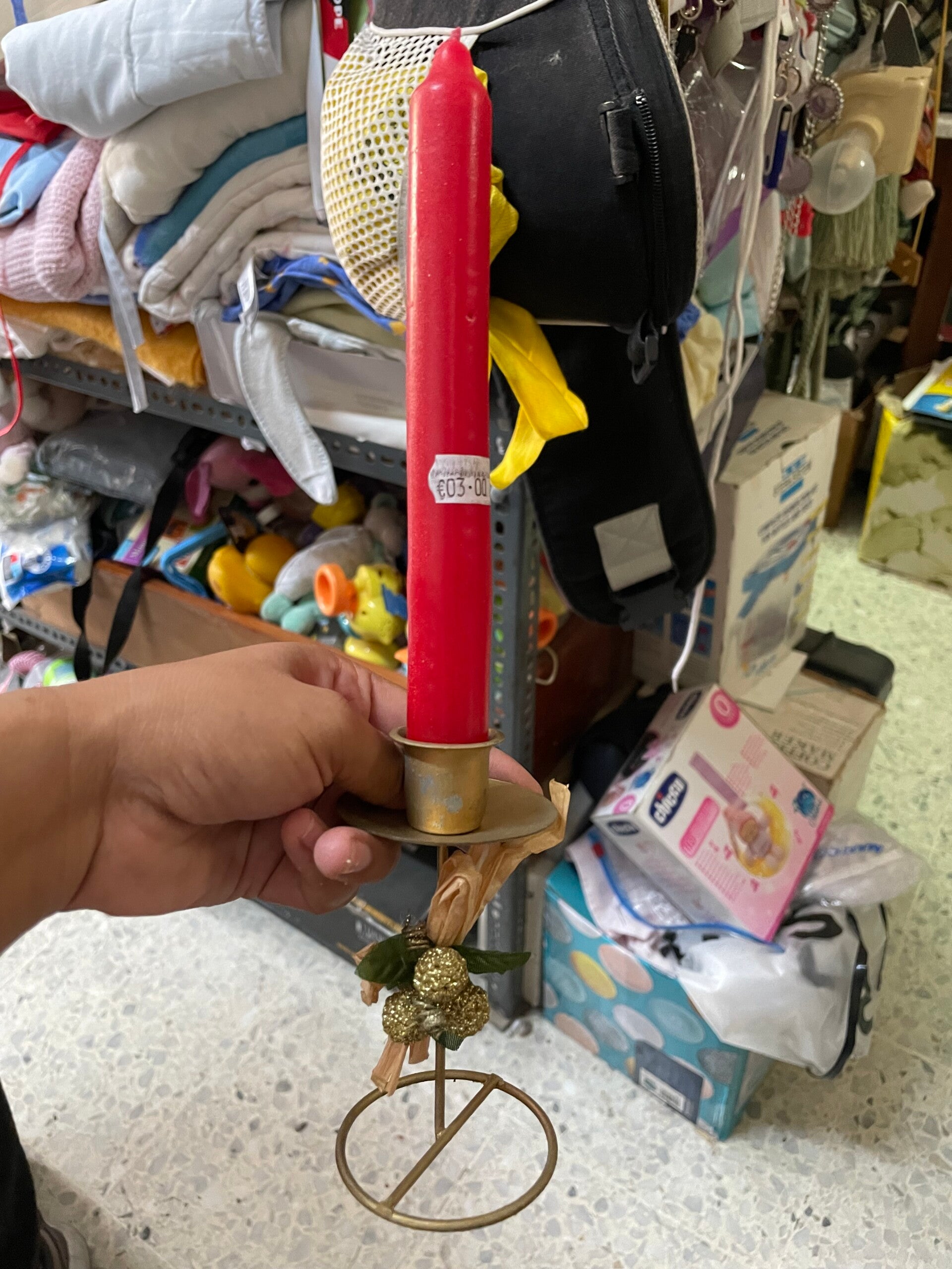 Christmas Candles Holder - Candles