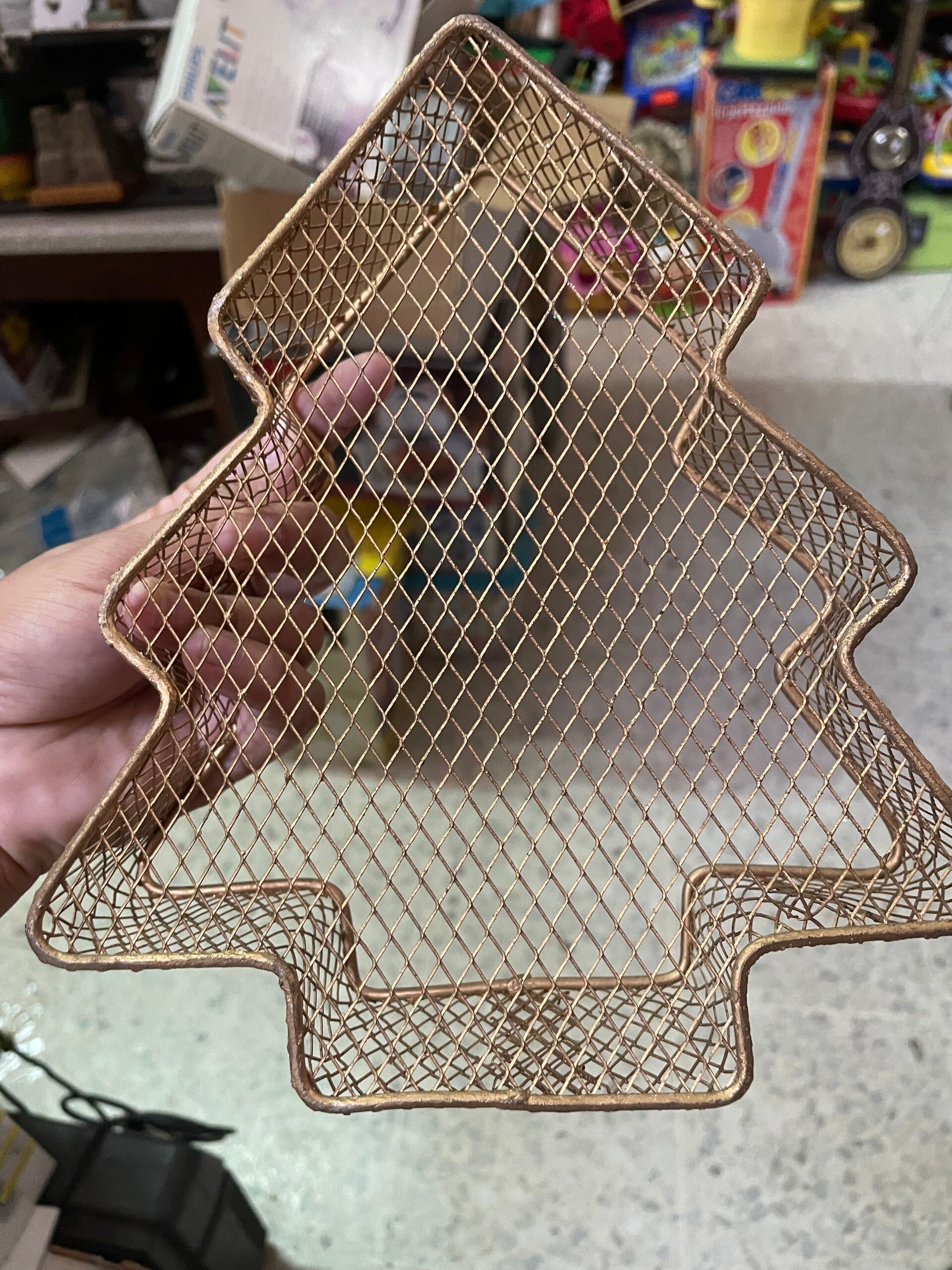 Christmas Tree Mini Baskets - Christmas