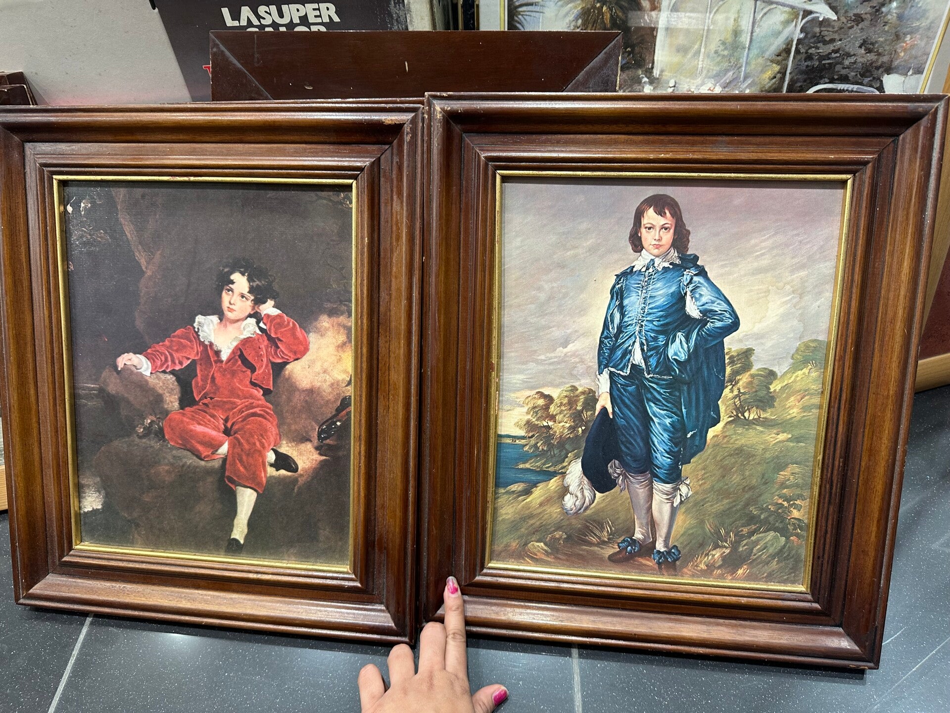 Red and Blue Twin Frame - €6 Each - Frames