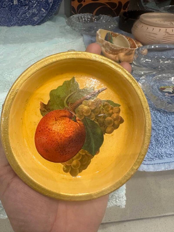 Ceramic Shallow Bowl - Decor