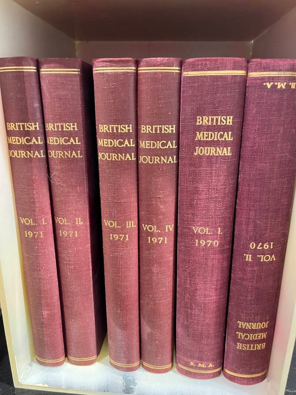 British Medical Journal Set - Vintage - Books