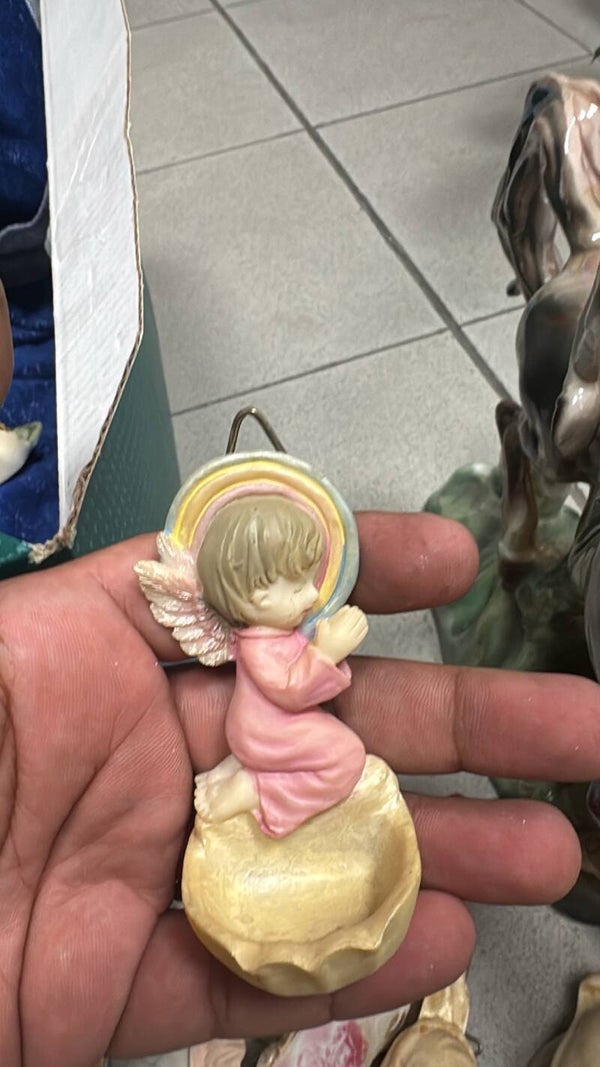 Angel Water Font - Religious *