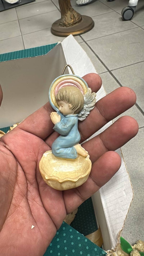 Praying Angel Font - Religious *