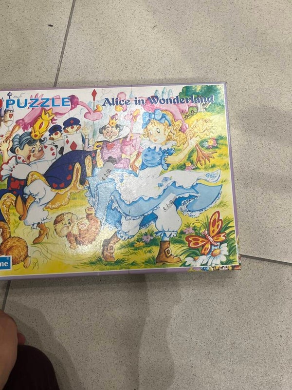Alice in Wonderland Puzzle - Games