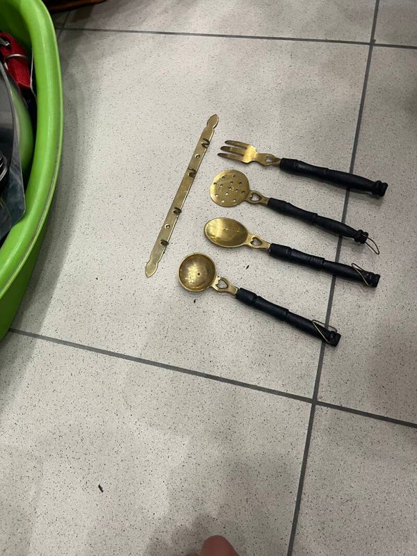 Gold Cutlery Set - Supplies