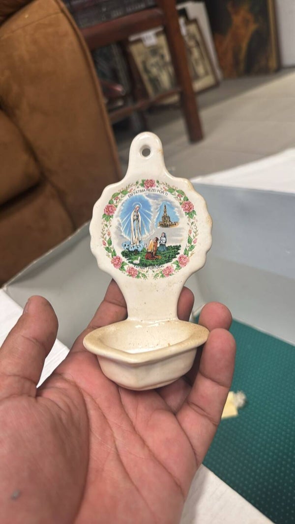 Holy Water Font - Religious *