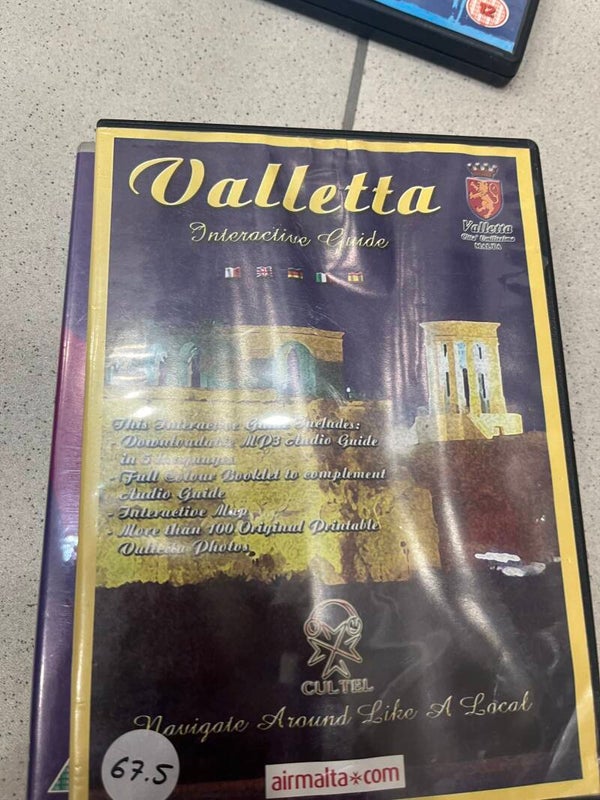 Valletta interactive guide DVD -  movies*