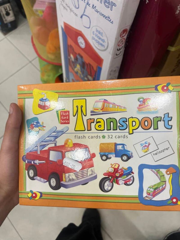 Transport flash cards - games*