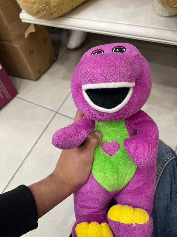 Barney soft toy - Toys*