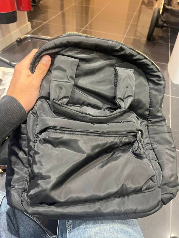 Black backpack - accessories*