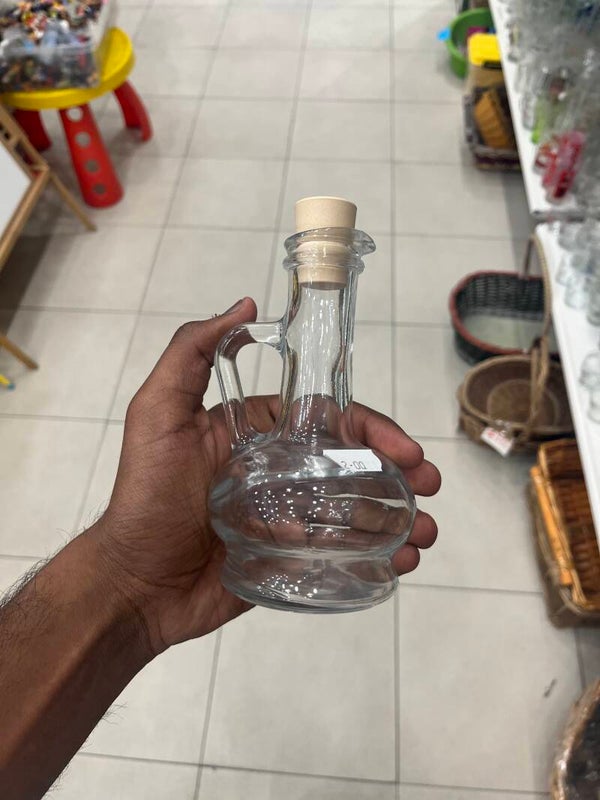 Glass Oil Bottle - Supplies ***