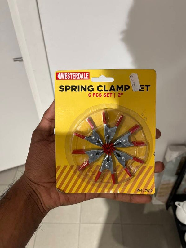 Spring Clamp Set - Supplies ***