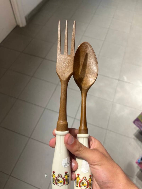 Wooden cutlery - home supplies*