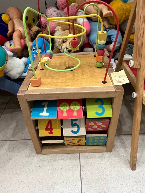 Wooden Giant Activity Cube - Toys