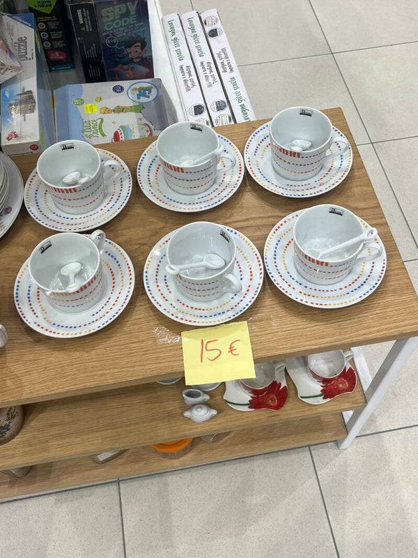 white porcelain coffee cup set - Home supplies*