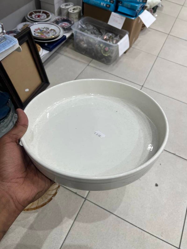 Porcelain Serving Dish - Supplies ***