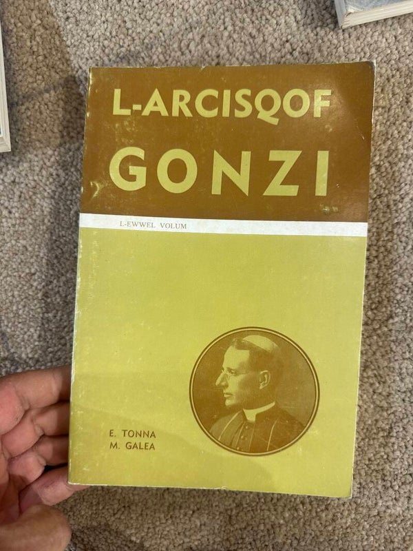 L-Arcisqof Gonzi - L-Ewwel Volum - Books