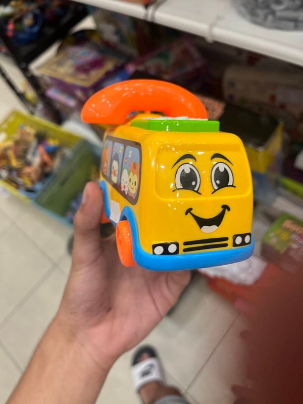 Bus telephone toy - toys*