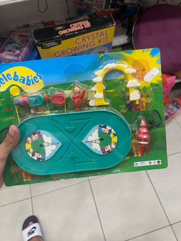 Teletubbies vintage train set - toys*