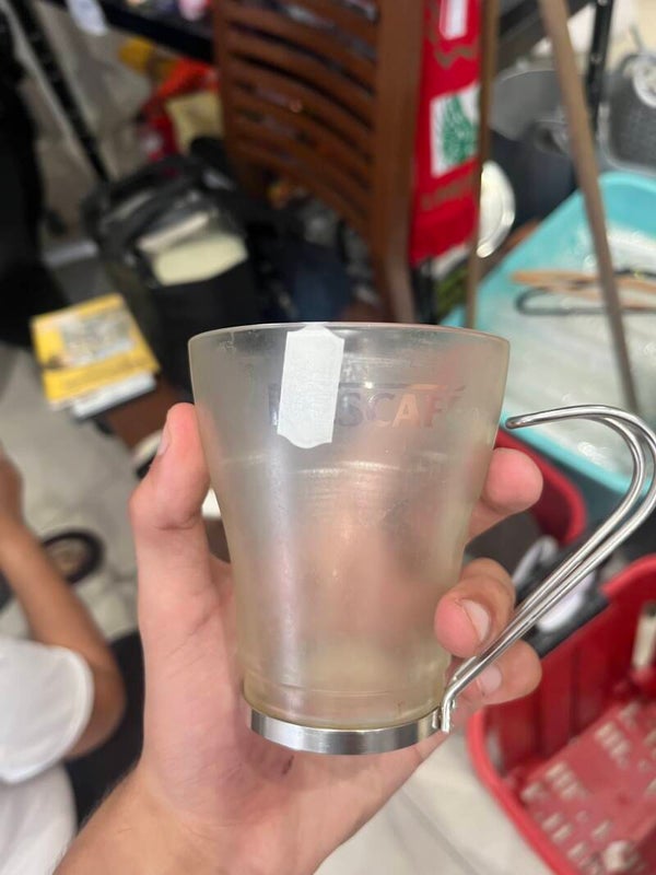 Nescafe glass cup - Home supplies*