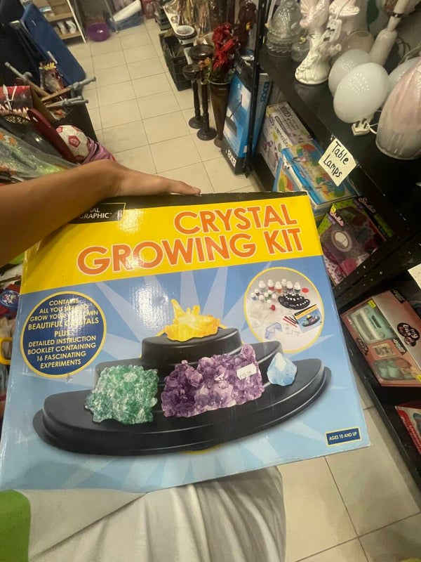 Crystal growing Kit - toys*