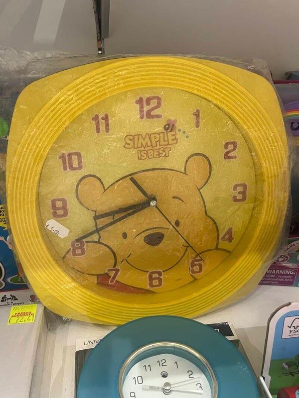 Winnie the pooh wall clock - decor*