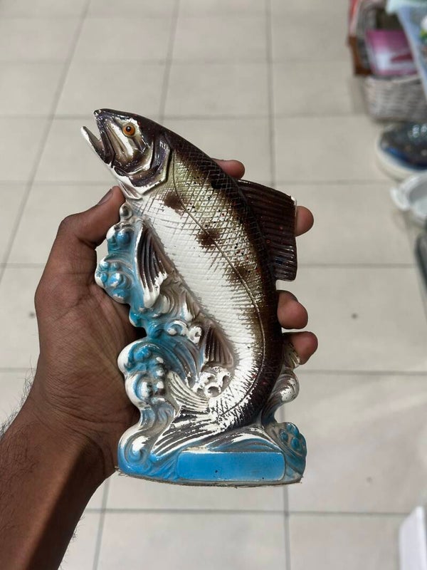 Ceramic Fish Figurine - Decor ***
