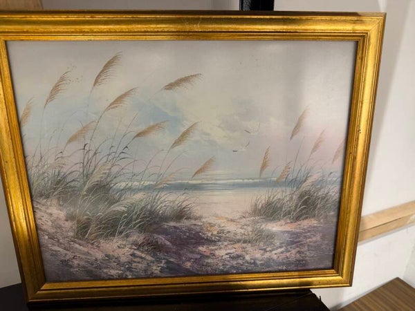 Set of 5 Golden Frames Paintings Replica - Frames*