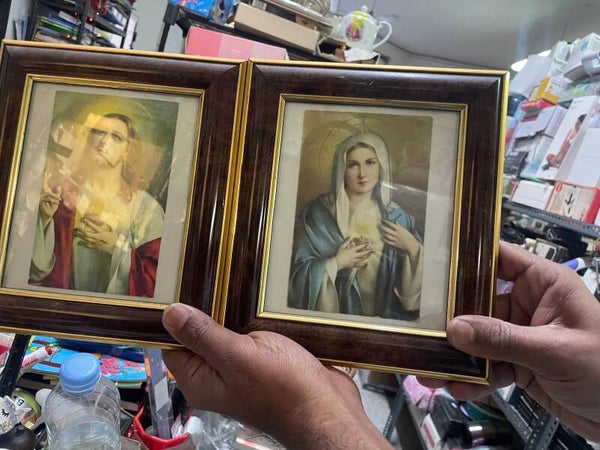 Heart of Jesus - Heart of Mary - Frames - Religious
