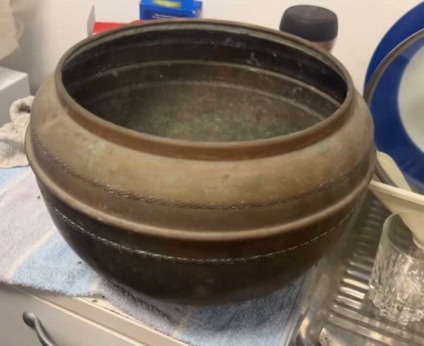 Brass Pot - Brass*