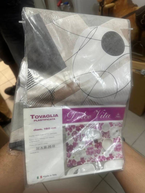 Plastic Table Cloth - Supplies*