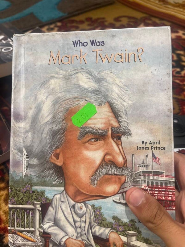 Who was Mark Twain? - books*