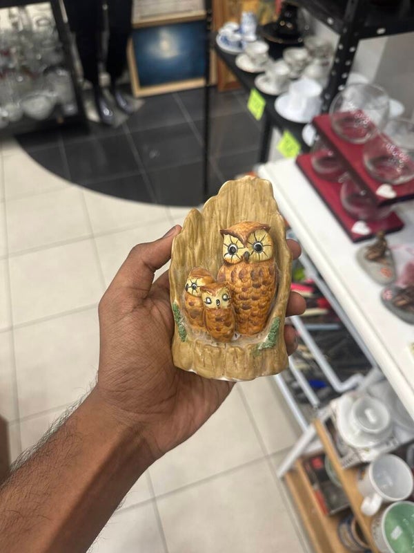Owl Family Figurine - Figurine **