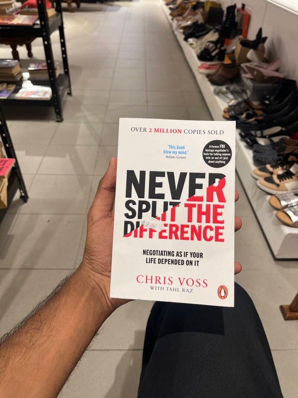 Never Split The Difference - Book ***