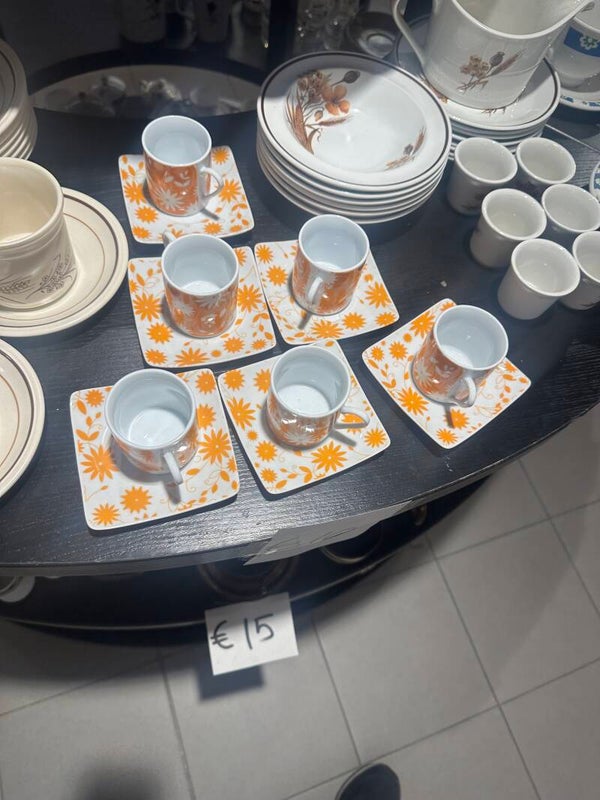 1970s Winterling Schwarzenbach porcelain coffee set - Supplies*