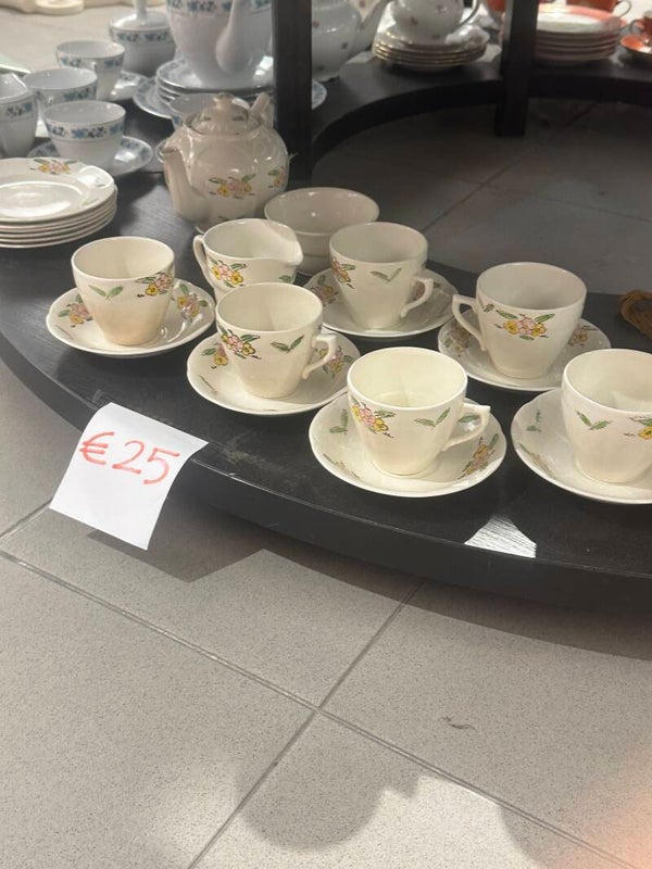Floral Tea set - Supplies*