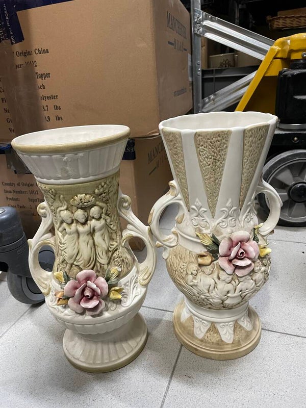Capodimonte Vase - €10 Each - Decor