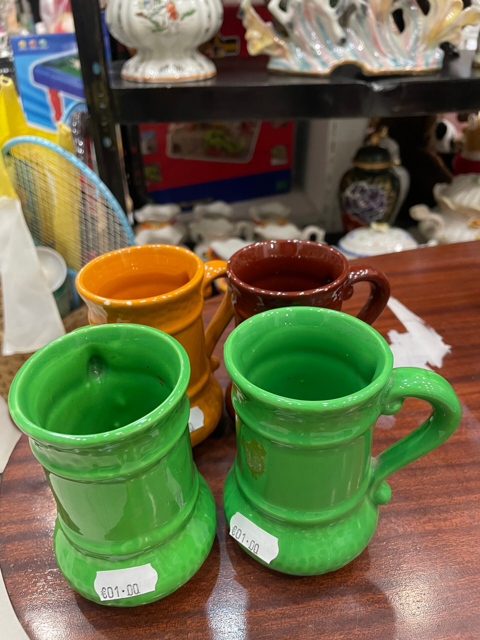 Green Mugs - €1 Each - Mugs