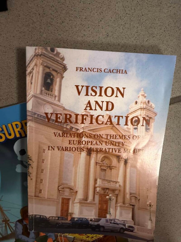 Vision & Verification By Francis Cachia - Books