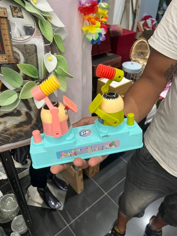 Double Hammer Table Game - Toys