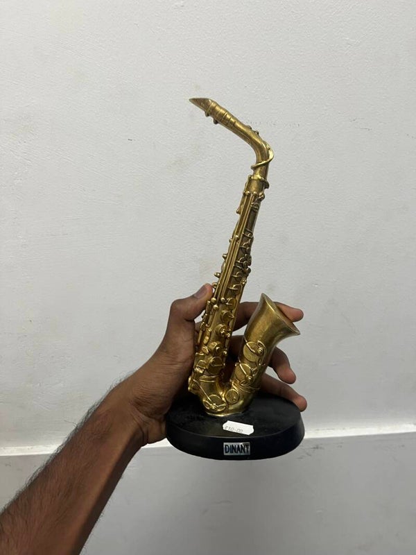 Gold Toned Saxophone - Collectibles