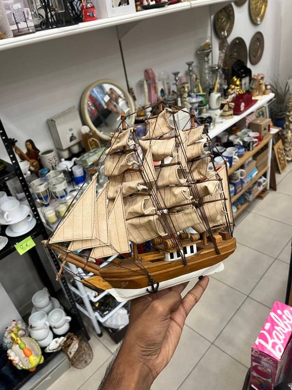 Wooden Sailing Ship - Collectibles