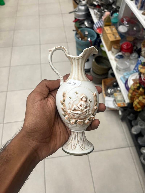 Chinese Pitcher Vase - Decor