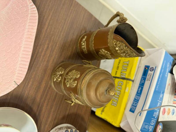 Set of 2 Brass Calices - Brass