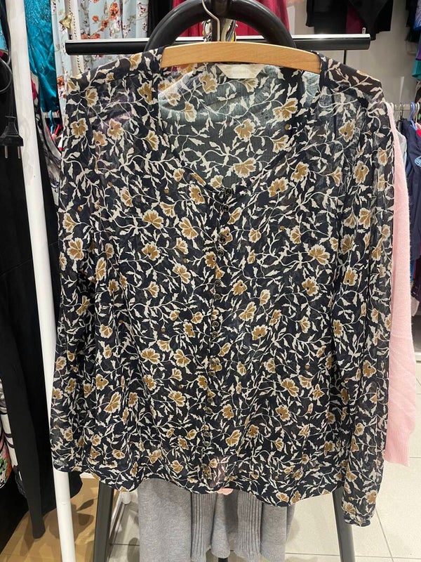 Women Blouse - Blue - Size 46