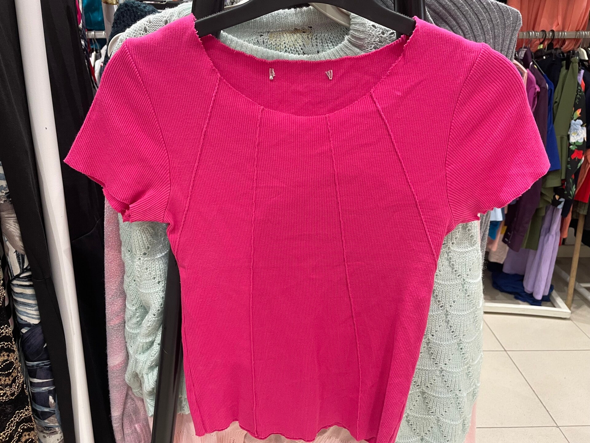 Girls Top - Pink - Size 8/10 Years